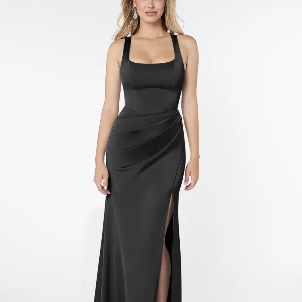 Black formal dress